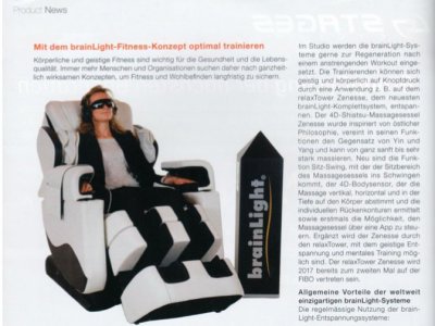 Mit dem brainLight-Fitness-Konzept optimal trainieren
